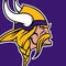 NFL Minnesota Vikings Large Logo Xbox 360 (Includes HDD) Skin